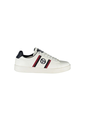 Sergio Tacchini White Polyurethane Men's Sneaker - EU41/US8
