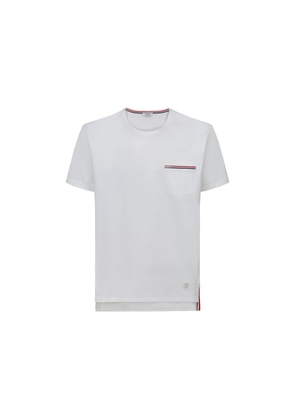 Thom Browne White Cotton T-Shirt - 2