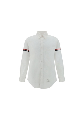 Thom Browne White Denim Shirt - 2