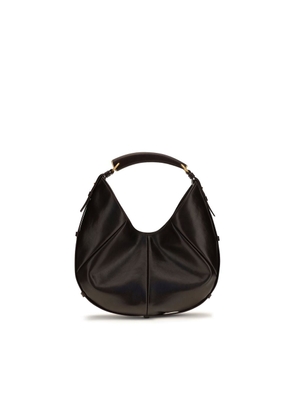Saint Laurent Brown Calf Leather Bos Taurus Shoulder Bag