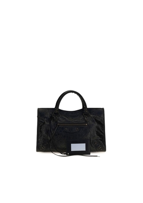 Balenciaga Black Lamb Ovis Aries Aries Shoulder Bag