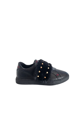 Borbonese Black Rubber Women's Sneaker - EU37/US7