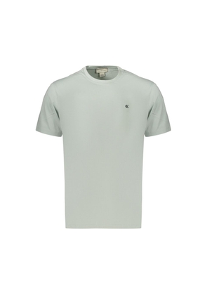 Calvin Klein Green Cotton Men's T-Shirt - XS