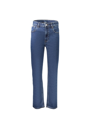 Calvin Klein Blue Cotton Womens Jeans - W25