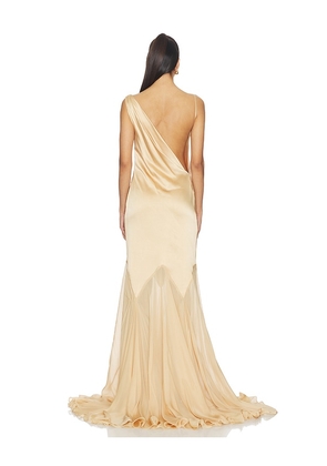 Deme by Gabriella The Collen Dress in Metallic Gold. Size S. Also in M, L.