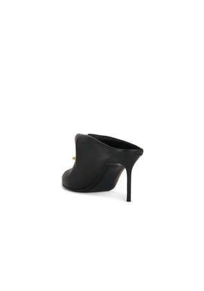 BALMAIN Piercing Mule in Black. Size 36. Also in 39.