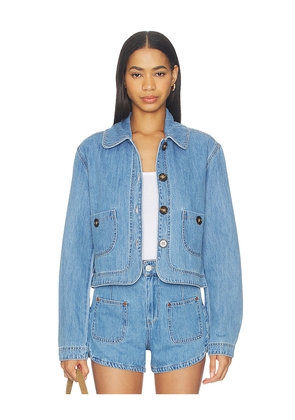 BLANKNYC Denim Jacket in Blue. Size XS. Also in S, M, L.