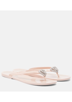 Mach & Mach Riviera embellished thong sandals