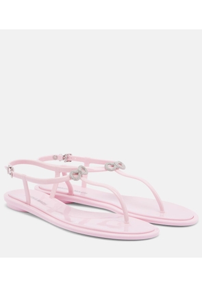 Mach & Mach Riviera embellished thong sandals