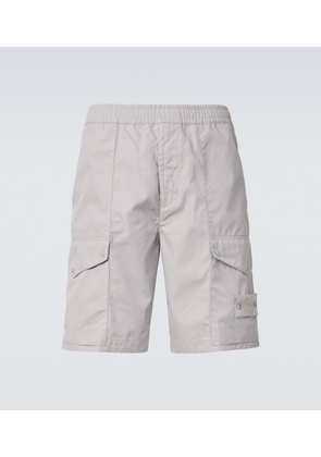 Stone Island Ghost cotton canvas cargo shorts