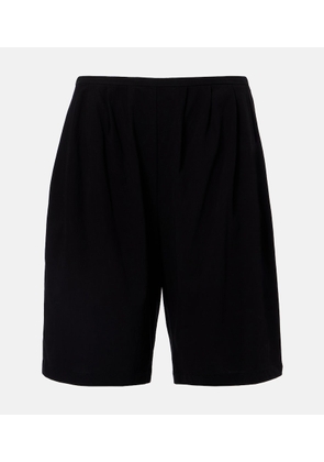 Khaite Poppy cotton shorts