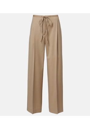 Rohe Pleated virgin wool wide-leg pants