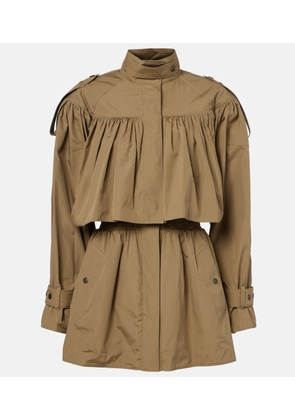 Chloe Cotton poplin trench coat