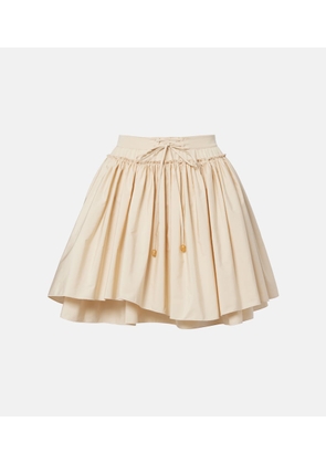 Loewe Paula's Ibiza cotton poplin miniskirt