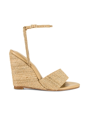 RAYE Bikini Wedge in Nude. Size 5.5. Also in 6, 6.5, 7, 7.5, 8, 8.5, 9, 9.5, 10.