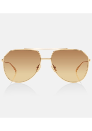 Bottega Veneta Light Ribbon aviator sunglasses