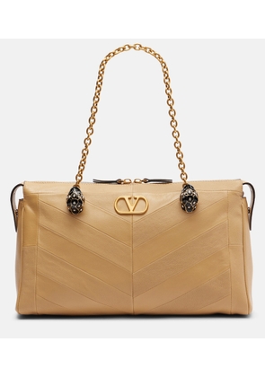 Valentino Garavani Panthea VLogo leather shoulder bag