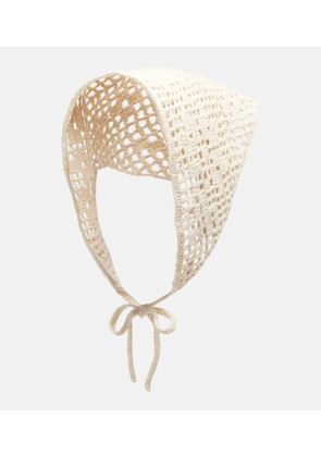 Ruslan Baginskiy Crochet cotton scarf