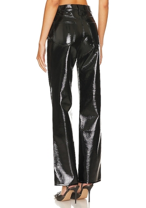 PISTOLA Cassie Super High Rise Straight in Black. Size 31. Also in 26, 32.