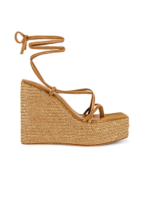 RAYE Saige Wedge in Tan. Size 6.5. Also in 7, 7.5, 8, 8.5, 9, 5.5, 6, 9.5, 10.