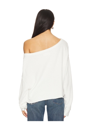 Spiritual Gangster Bella Sweatshirt in White. Size S. Also in M, XL.