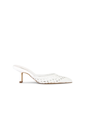 RAYE Ingrid Heel in White. Size 7. Also in 6, 6.5, 7.5, 8, 8.5, 9, 9.5, 10.