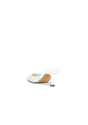 RAYE Ingrid Heel in White. Size 7. Also in 5.5, 6, 6.5, 7.5, 8, 8.5, 9, 9.5, 10.