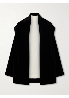 Colleen Allen - Cotton-blend Velvet Evening Jacket - Black - One size
