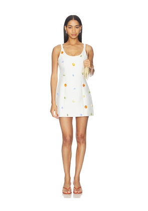 The Wolf Gang Romy Mini Dress in Ivory. Size XS. Also in S.