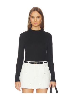 RENGGLI Crewneck Sweater in Black. Size XS. Also in S, M, L.