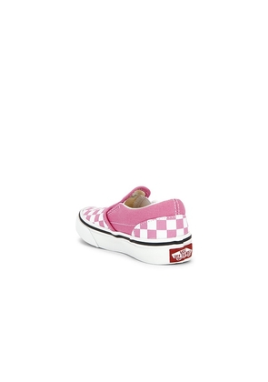 Vans Kids Classic Slip-on in Pink. Size 11. Also in 11.5, 12, 12.5, 13.
