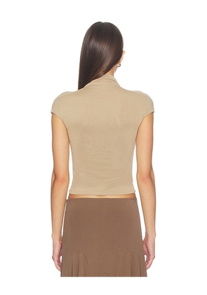 With Jean Cleo Top in Brown. Size S. Also in XXS, XS, L.