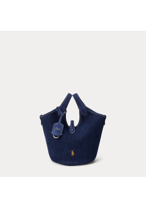 Polo Play Small Denim Tote & Crossbody
