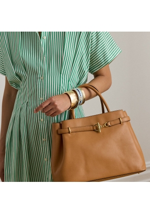 Leather Large Blaike Satchel