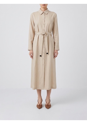 Dress MAX MARA Woman color Beige