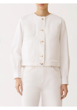 FABIANA FILIPPI Jacket Woman color White
