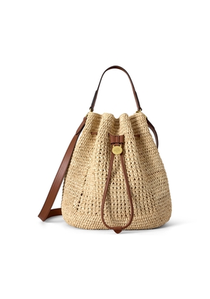 Mulberry Women's Crochet Bucket Natural