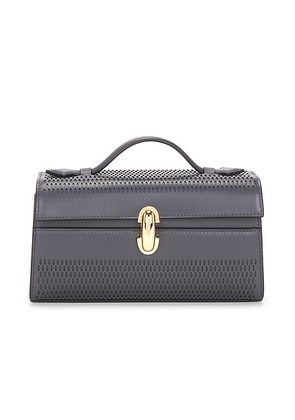 Savette Symmetry Pochette Bag in Storm - Slate. Size all.