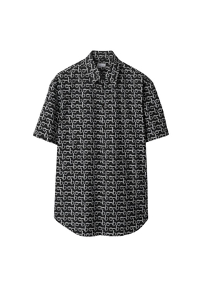 Burberry Monogram B Print Cotton Shirt