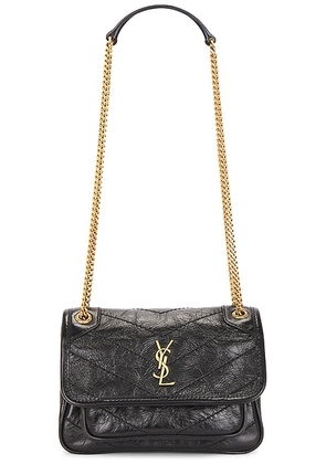 Saint Laurent Mini Niki Chain Bag in Noir - Black. Size all.