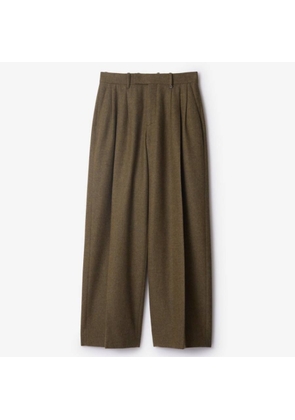 Burberry Brushed Wool Tailored Trousers