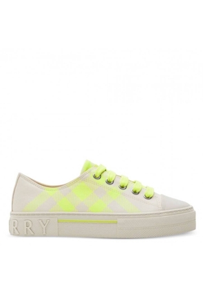 Burberry Kids Jack Check Low-Top Sneakers