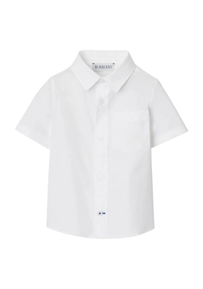 Burberry Kids Owen EKD Cotton Shirt