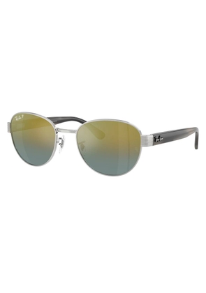 Ray Ban Gold Polarized Square Unisex Sunglasses RB3766CH 003/J0 54