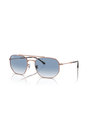 Ray Ban Blue Gradient Pilot Unisex Sunglasses RB3707 92023F 57