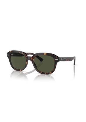 Ray Ban Erik Green Square Unisex Sunglasses RB4398 902/31 53
