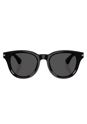 Burberry Dark Grey Round Mens Sunglasses BE4439F 300187 51