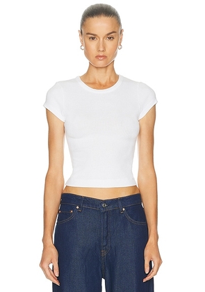 Citizens of Humanity Nello Tee in White - White. Size XS (also in S, M, L, XL).