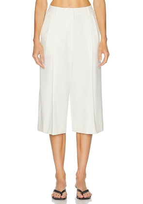 Beaufille Hugo Culotte Pant in White - White. Size 0 (also in 2, 4, 6, 8).