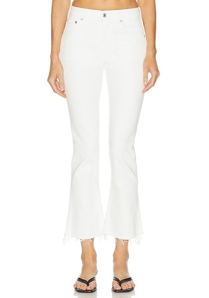 Citizens of Humanity Goldie Kick Flare Ankle Jeans in Soft White - White. Size 23 (also in 24, 25, 26, 27, 28, 29, 30, 31, 32, 33, 34).